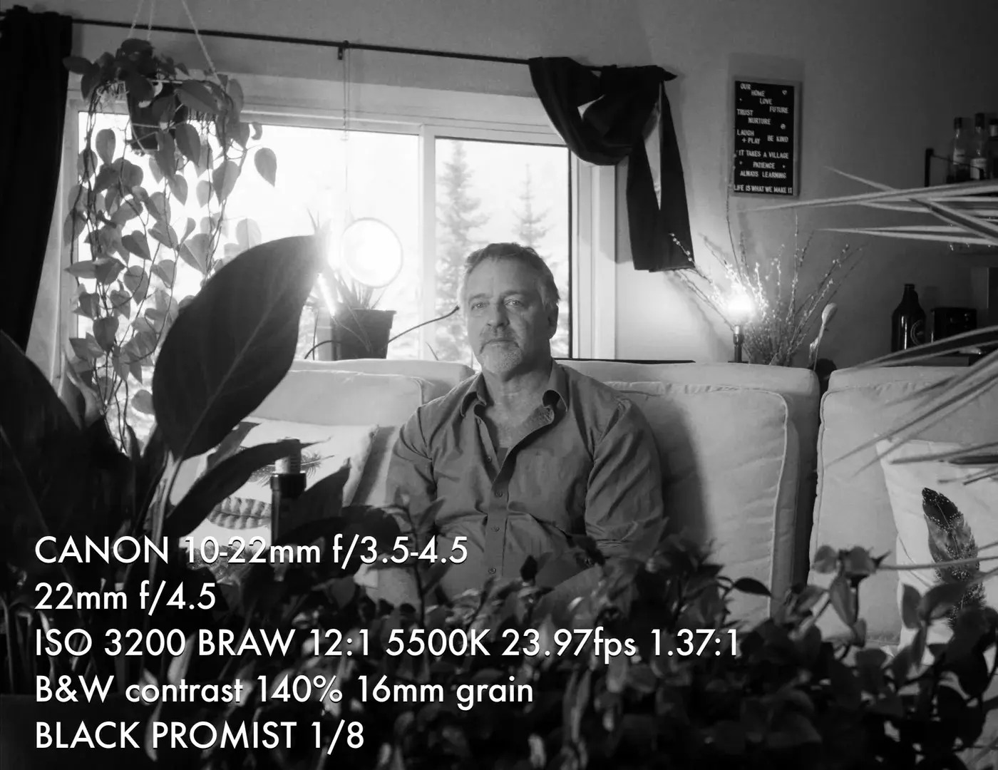 Roark Critchlow in the Canon EF-S 10–22mm f/3.5–4.5 USM black-and-white lens test at 22mm with one-eighth Black Pro-Mist.